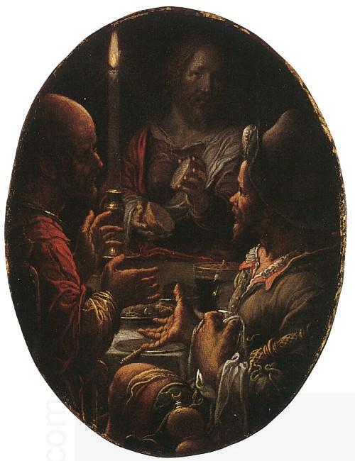 Joachim Wtewael Supper at Emmaus China oil painting art